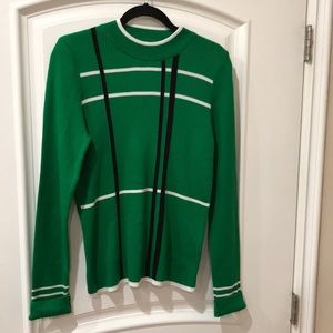 Anthropologie knitted scoop neck sweater size XL